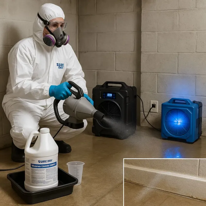 Sanitization and Odor Removal process in Kentwood, LA