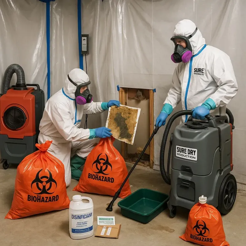 Contaminated Water Handling Protocols process in Kentwood, LA