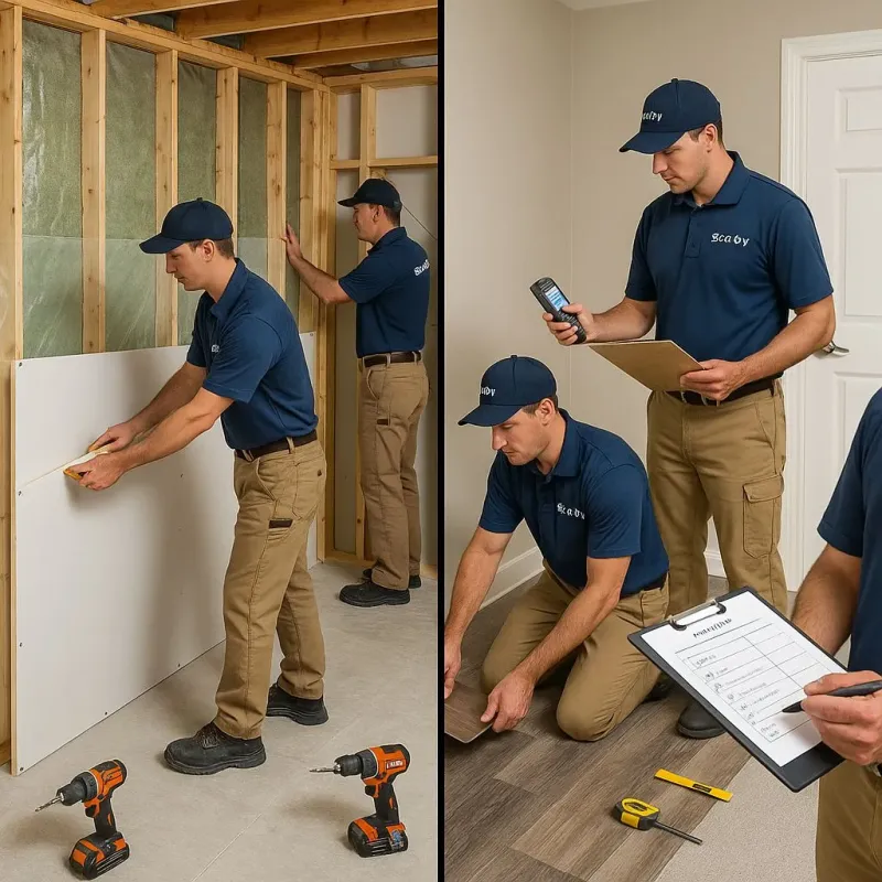 Repairs and Reconstruction process in Kentwood, LA