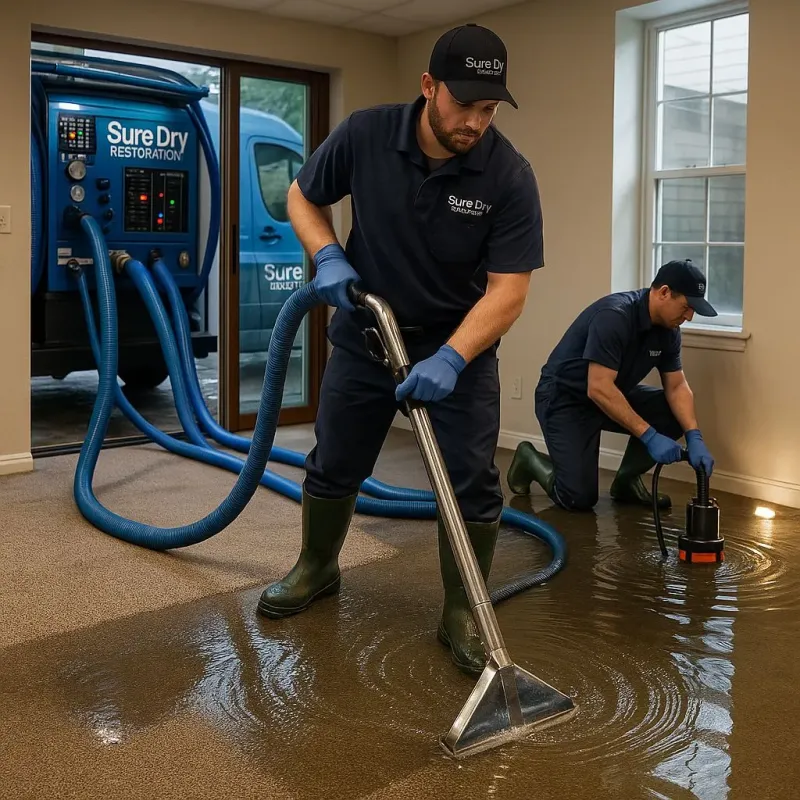 Water Extraction and Removal process in Kentwood, LA